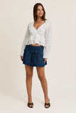 Talia Ruffle Top