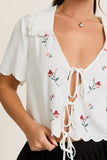 Heidi Embroidered Top