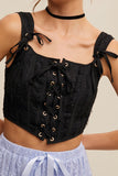 Elouise Corset Top (Black)