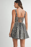 Taylor Leopard Mini Dress