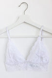 DayDreamer Lace Bralette (White)