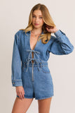 Parker Denim Romper