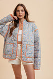 Blossom Quilt Puffer Jacket