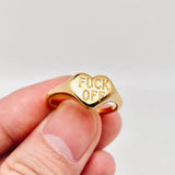 Fuck Off Ring (Size 8)