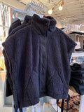 Soft Sherpa Vest (Black)