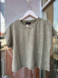 Hudson Boxy Tee (Olive)