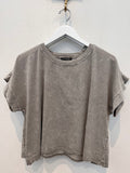 Hudson Boxy Tee (Slate Gray)