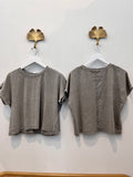 Hudson Boxy Tee (Slate Gray)