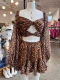 Chiffon Leopard Set