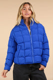 Stormy Puffer Jacket (Royal Blue)