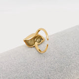 18K Gold Plated Conch Ring