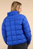 Stormy Puffer Jacket (Royal Blue)