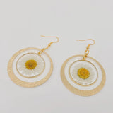 Daisy Pendant Earrings